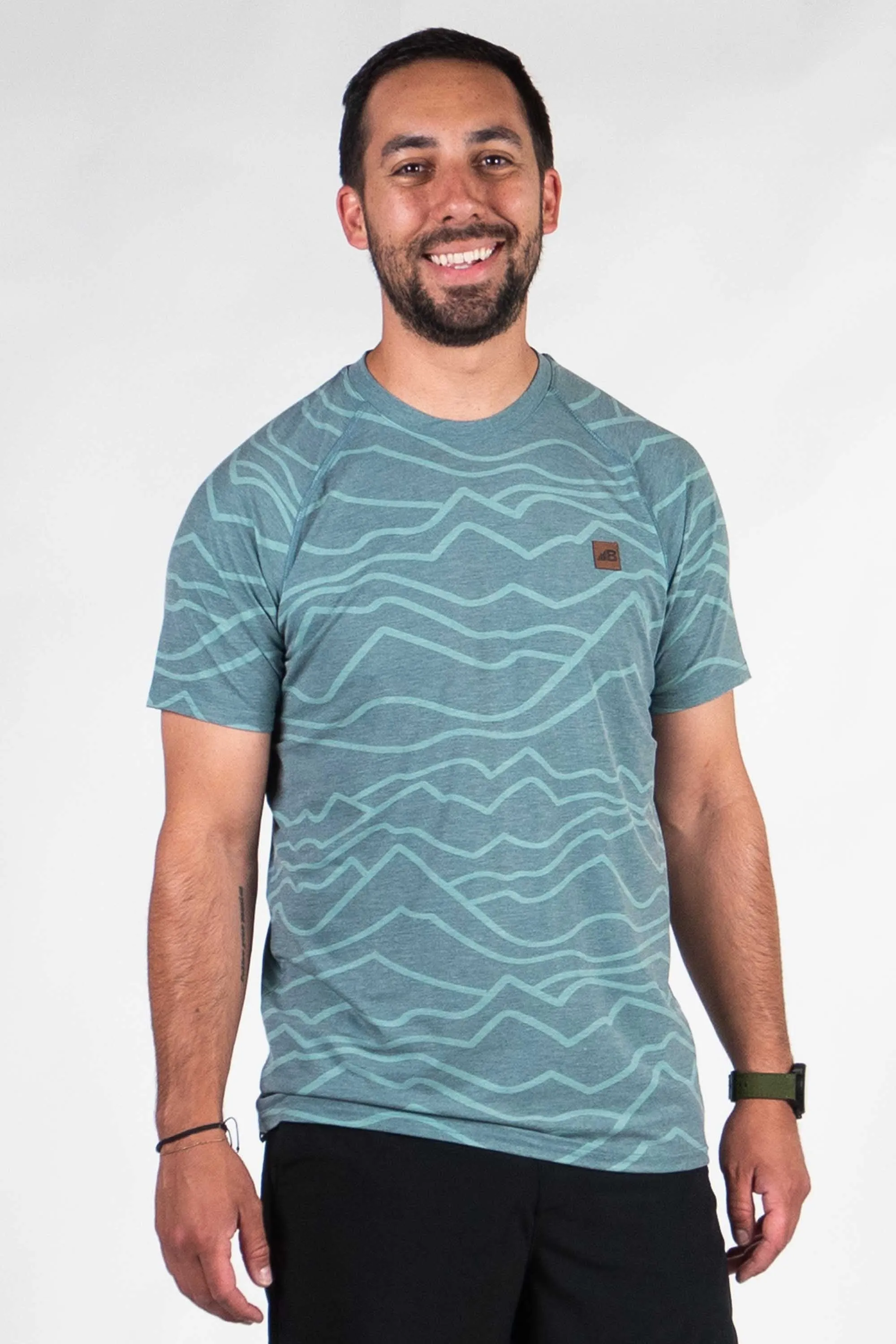 2-Pack Bundle: Men's Graphic Traverse Tek Tees (Size XL)