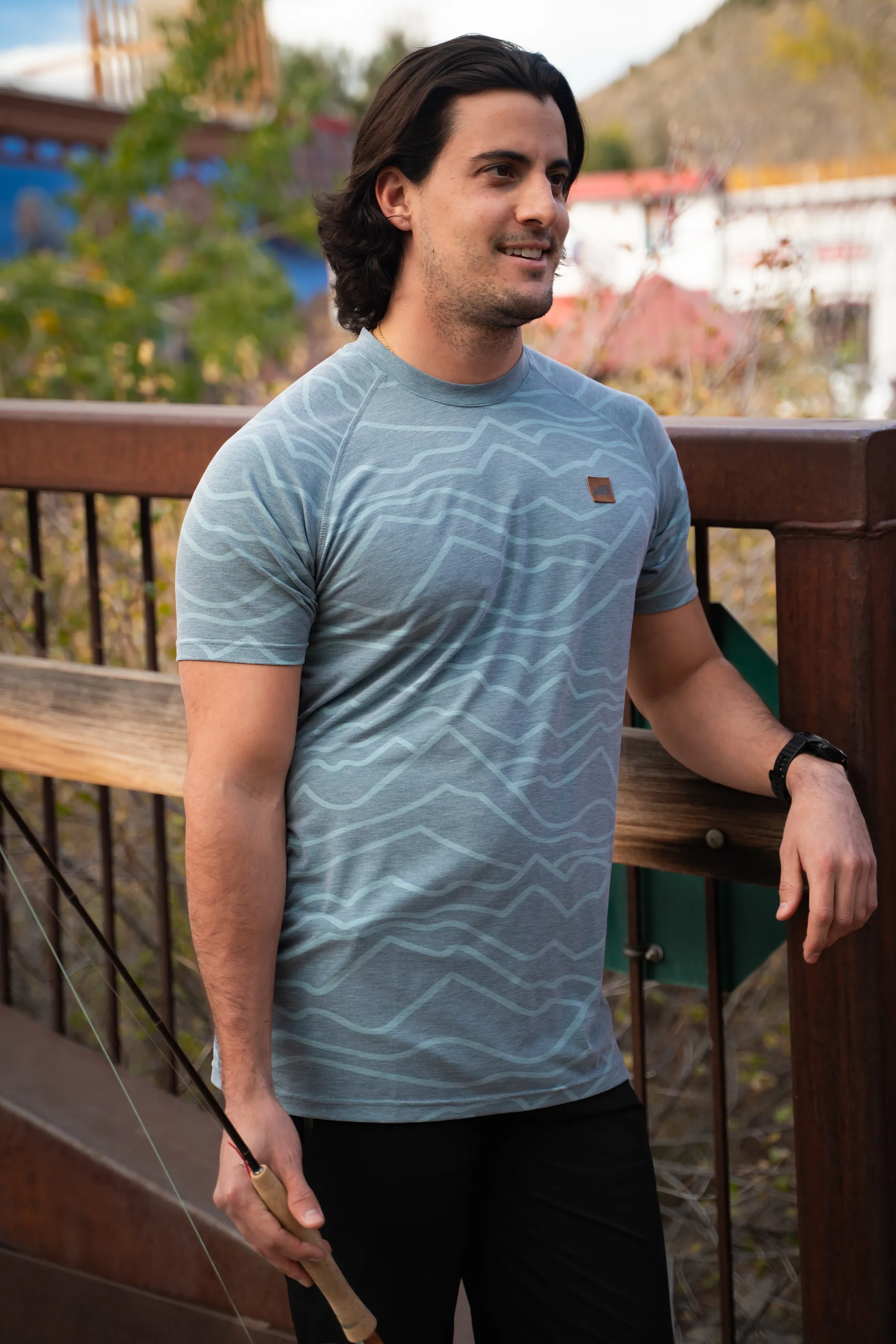 2-Pack Bundle: Men's Graphic Traverse Tek Tees (Size XL)