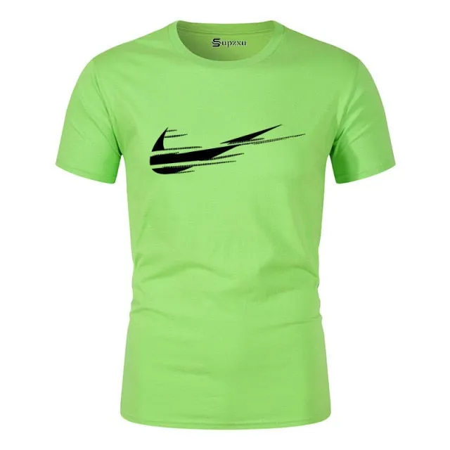 2021 Best Selling Men's and women's Sports Round Neck Short Sleeve T-shirt Top
