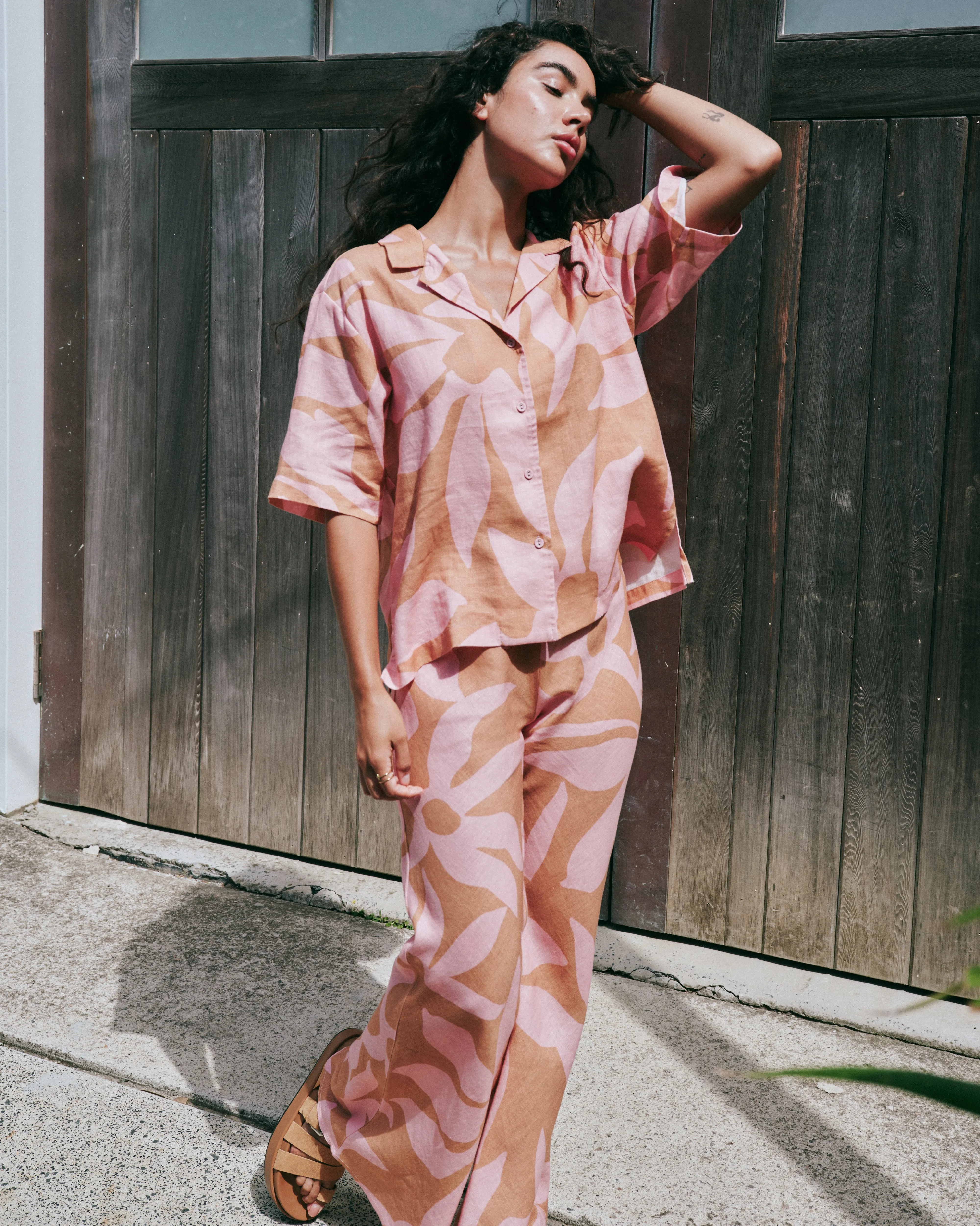 ANGIE SHIRT - SUNDIAL BISCUIT