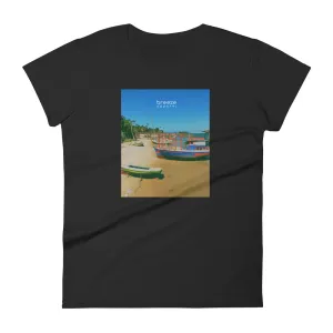 'Brazilian Bay' women's short-sleeved shirt