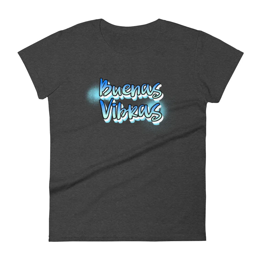 'Buenas Vibras' women's short-sleeved t-shirt
