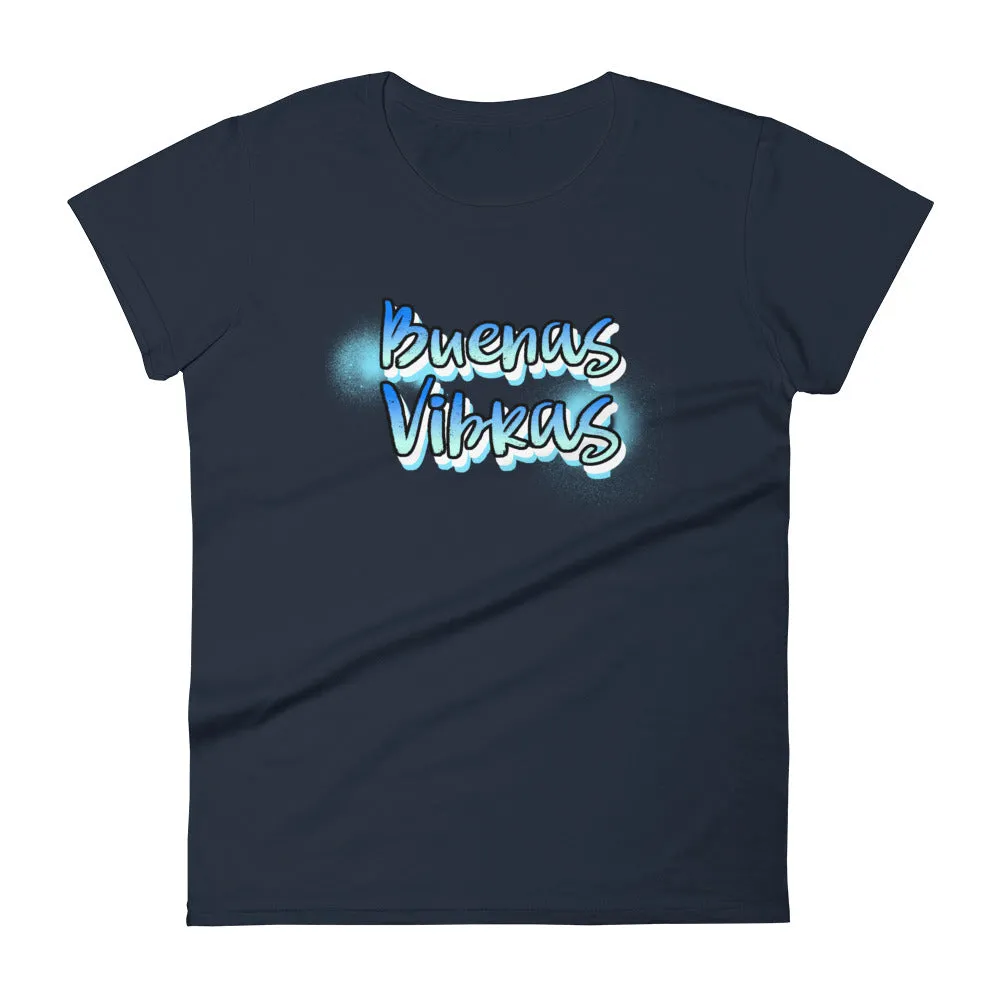 'Buenas Vibras' women's short-sleeved t-shirt