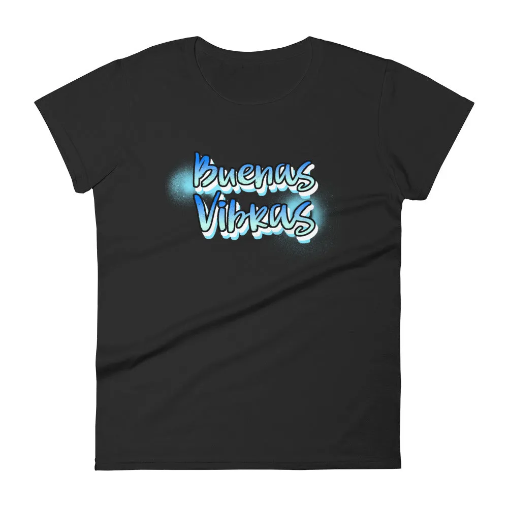 'Buenas Vibras' women's short-sleeved t-shirt