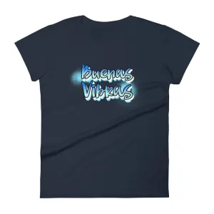 'Buenas Vibras' women's short-sleeved t-shirt
