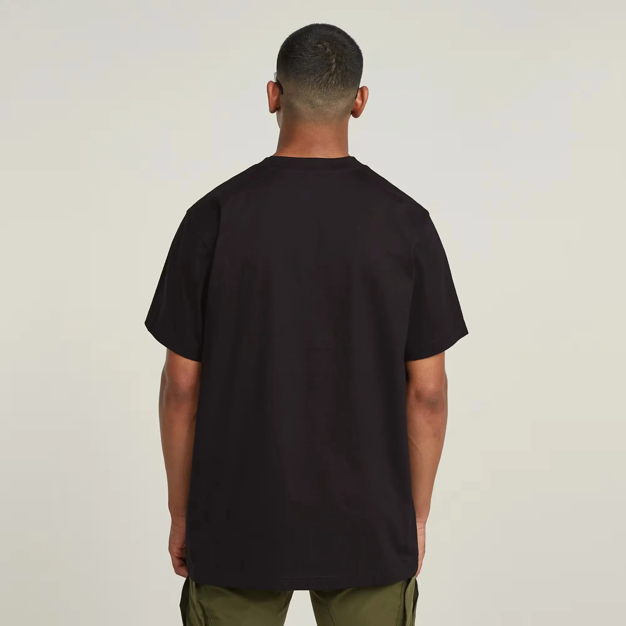 Burger Box Rain Loose T-Shirt (Black) - D26478-C336-6484