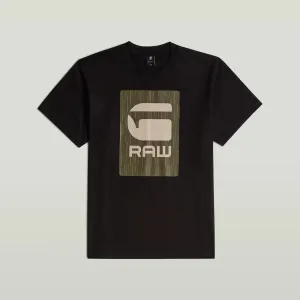 Burger Box Rain Loose T-Shirt (Black) - D26478-C336-6484
