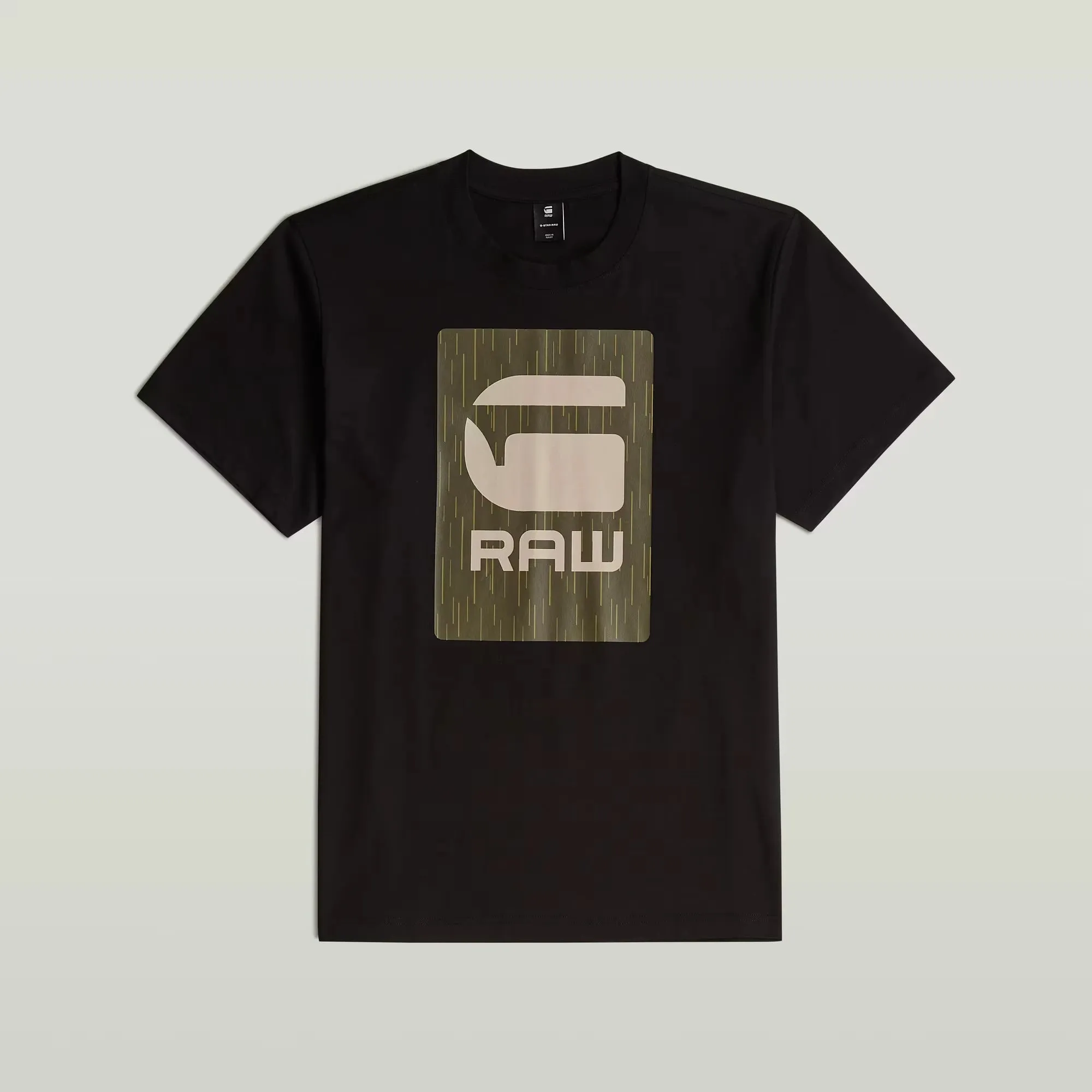 Burger Box Rain Loose T-Shirt (Black) - D26478-C336-6484