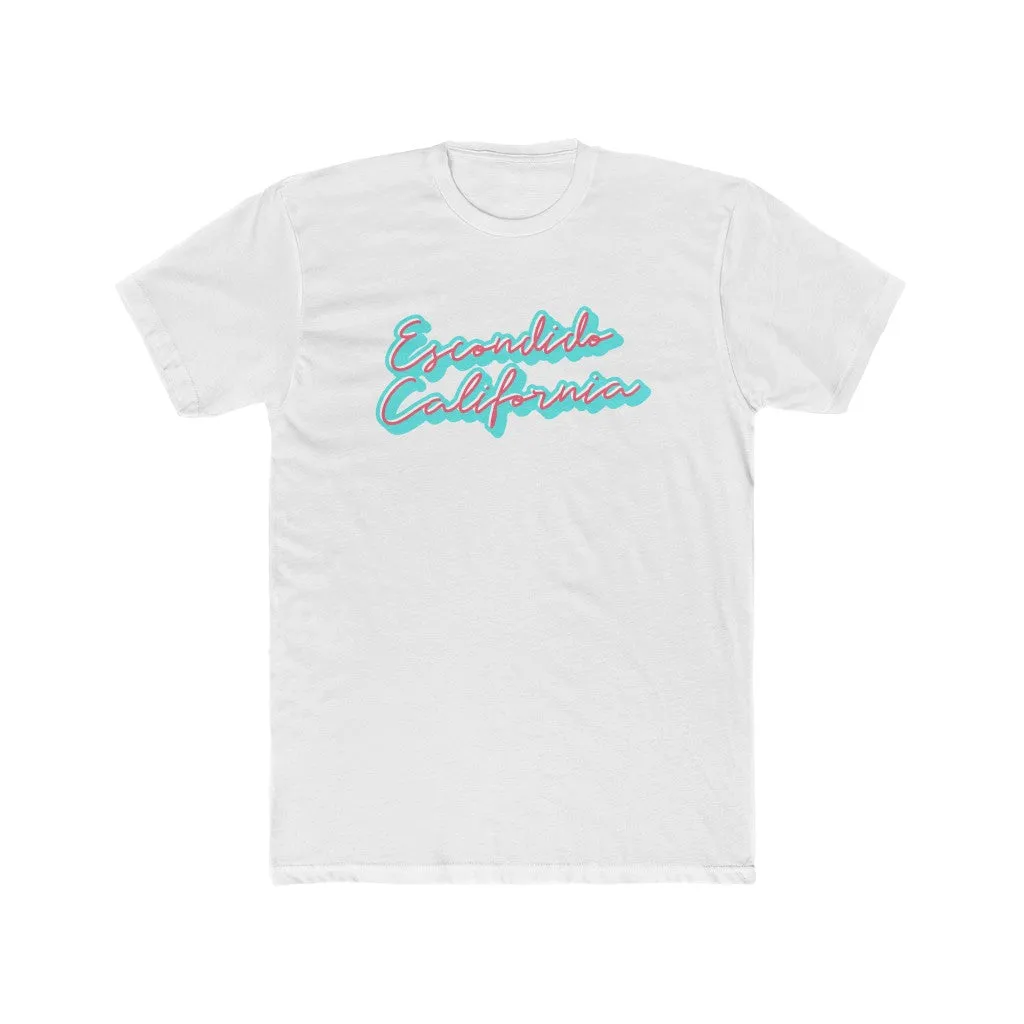 Escondido California 80's Unisex Cotton Crew Tee