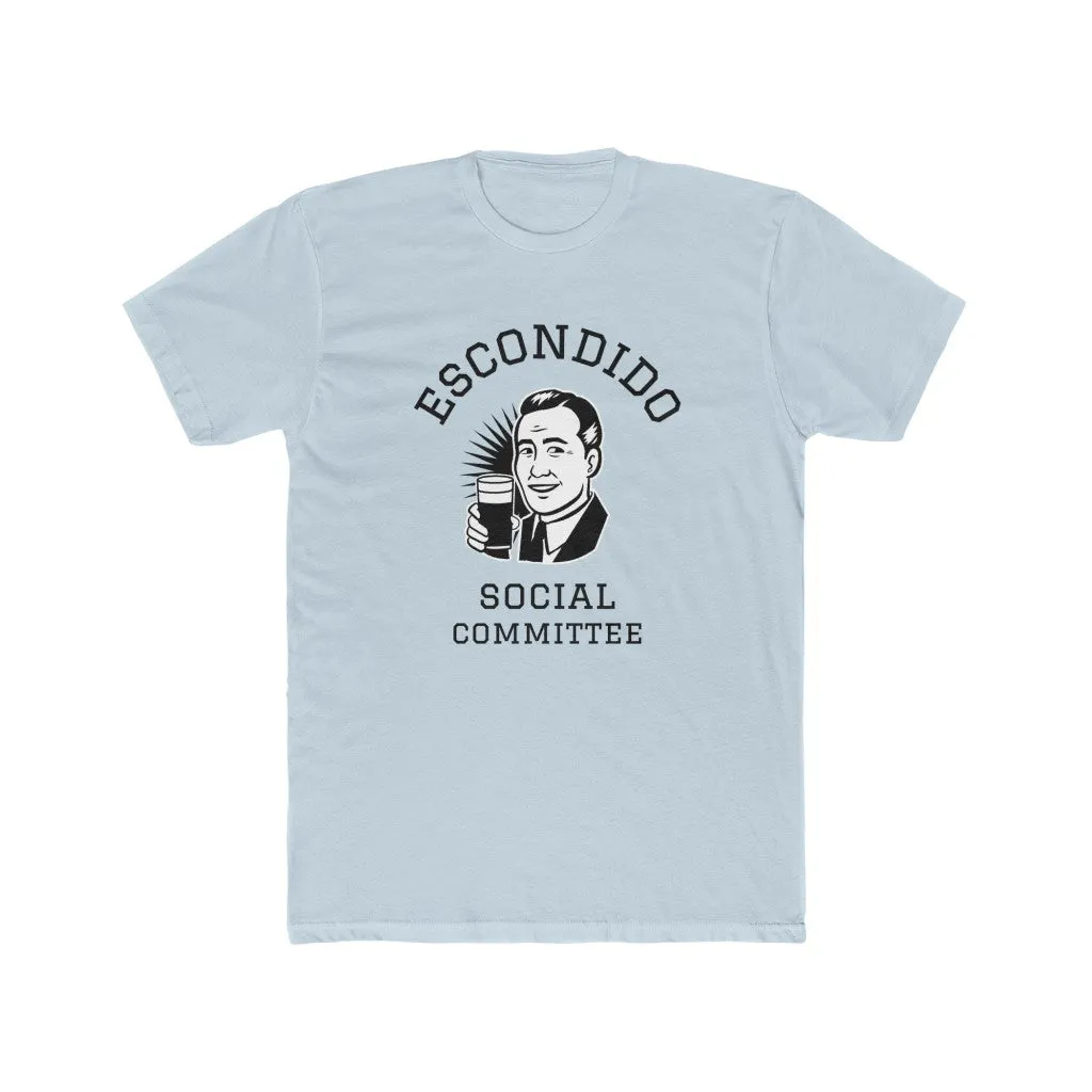 Escondido Social Committee Unisex Cotton Crew Tee