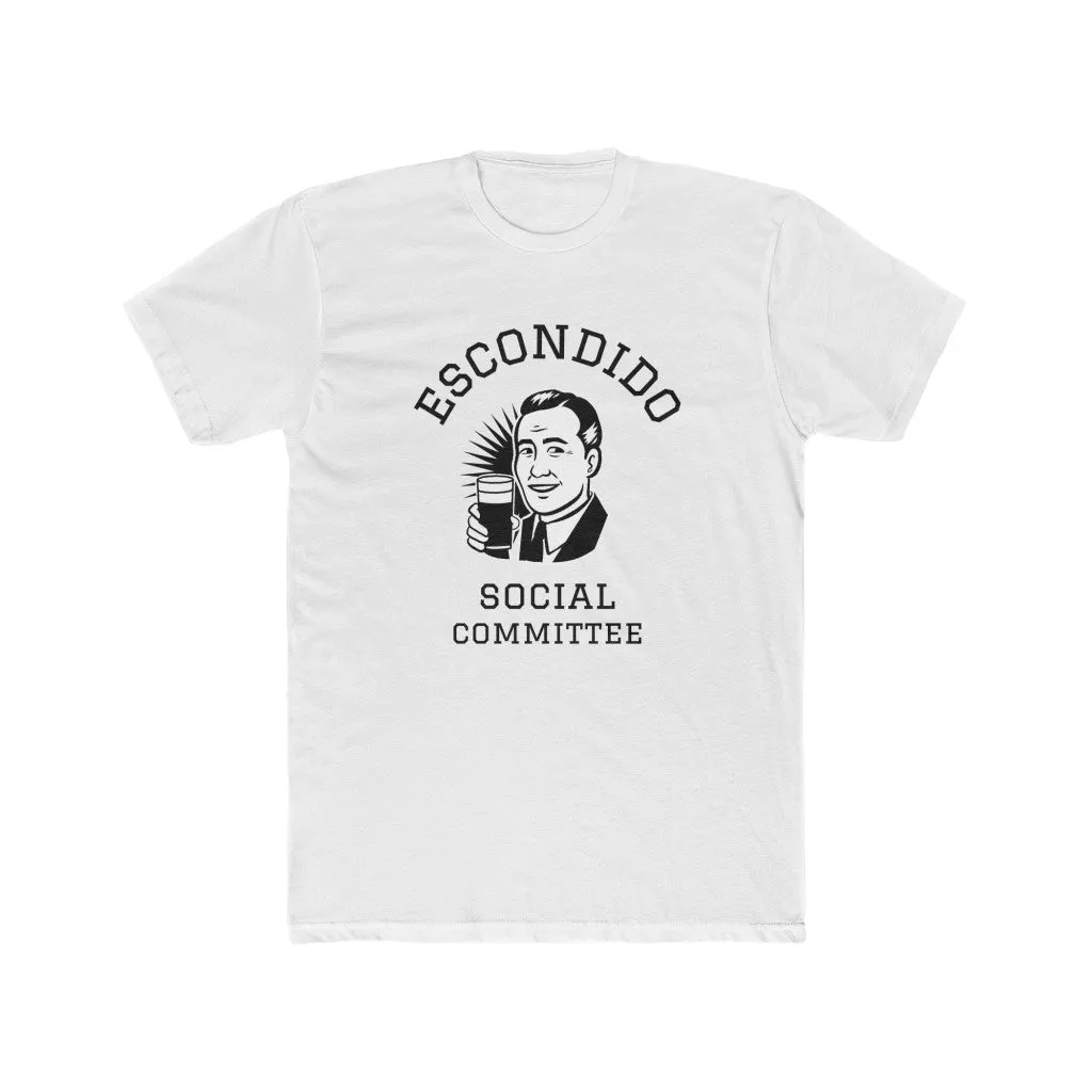 Escondido Social Committee Unisex Cotton Crew Tee