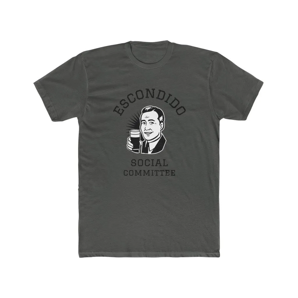 Escondido Social Committee Unisex Cotton Crew Tee