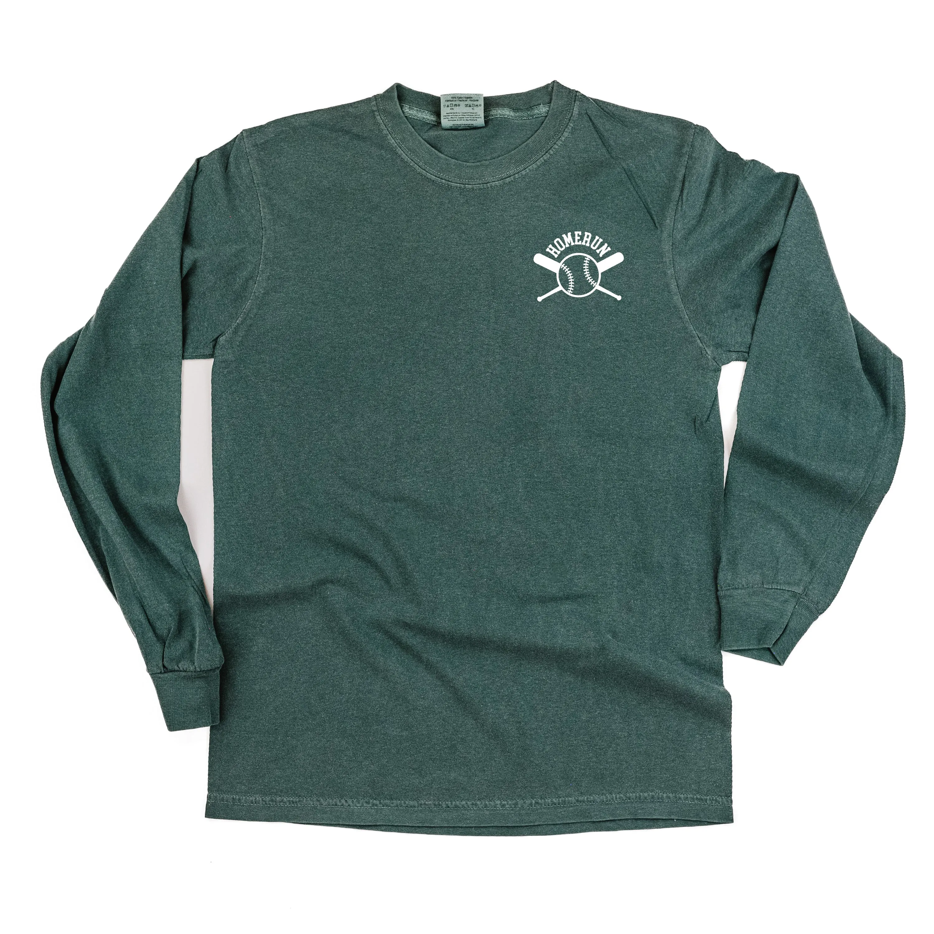 Homerun - Pocket Design - LONG SLEEVE COMFORT COLORS TEE