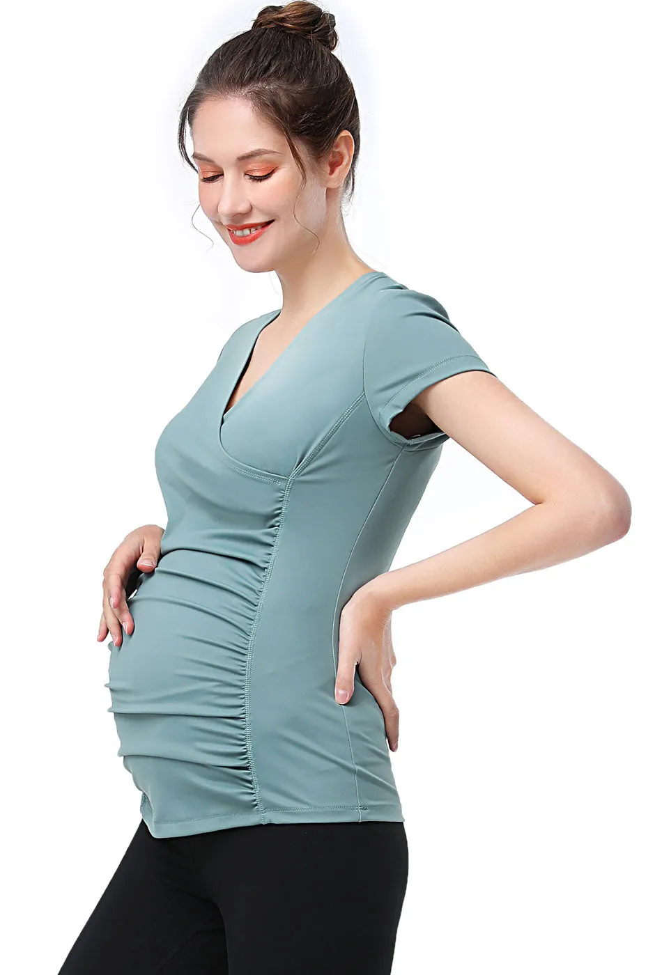 Kimi   Kai Maternity Essential Nursing Active Tee