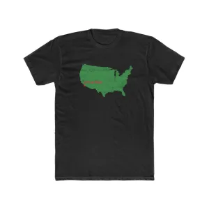 Little Italy, USA Map Unisex Cotton Crew Tee