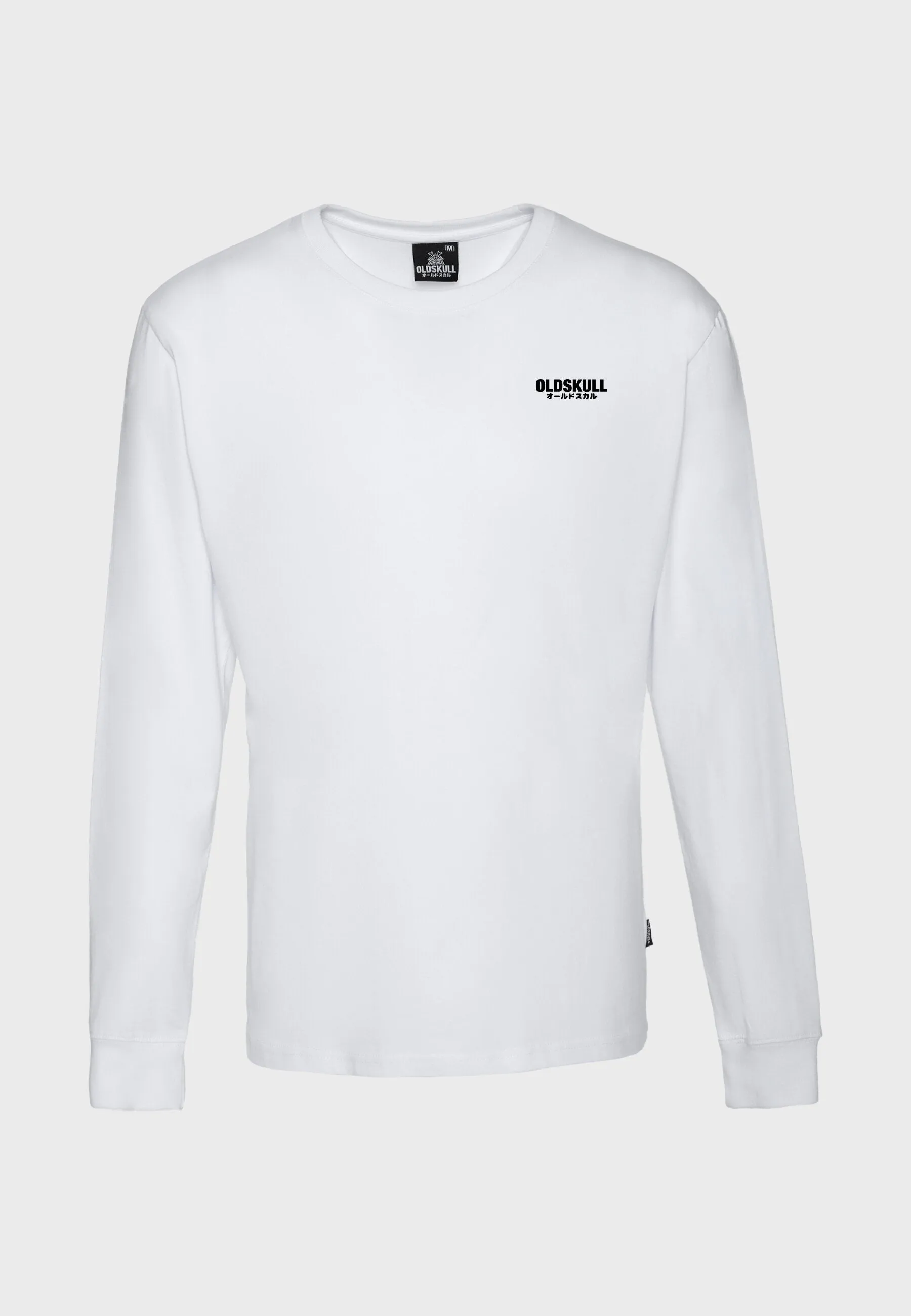 Oldskull Basic Longsleeve T-Shirt White