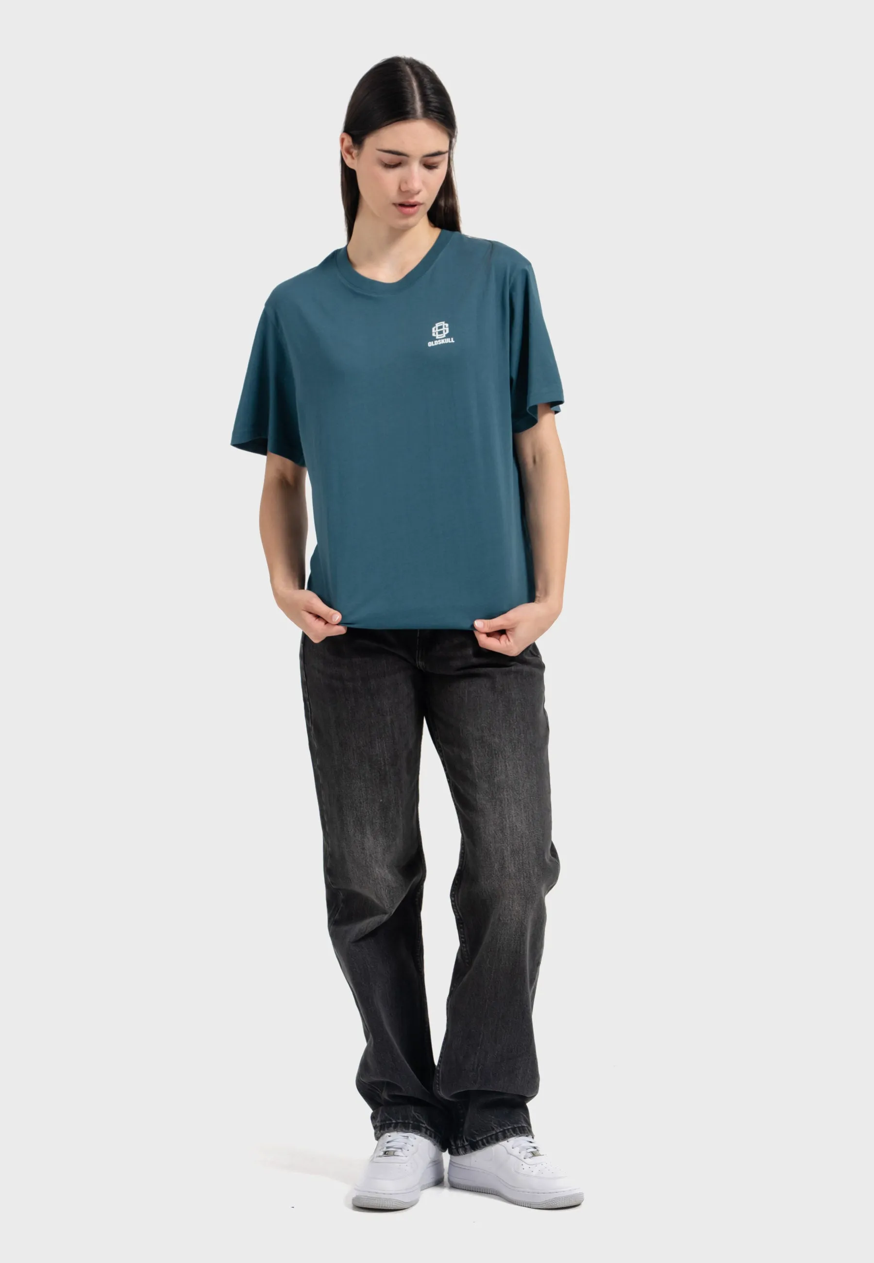 Oldskull Iconic Logo T-Shirt Dark Green
