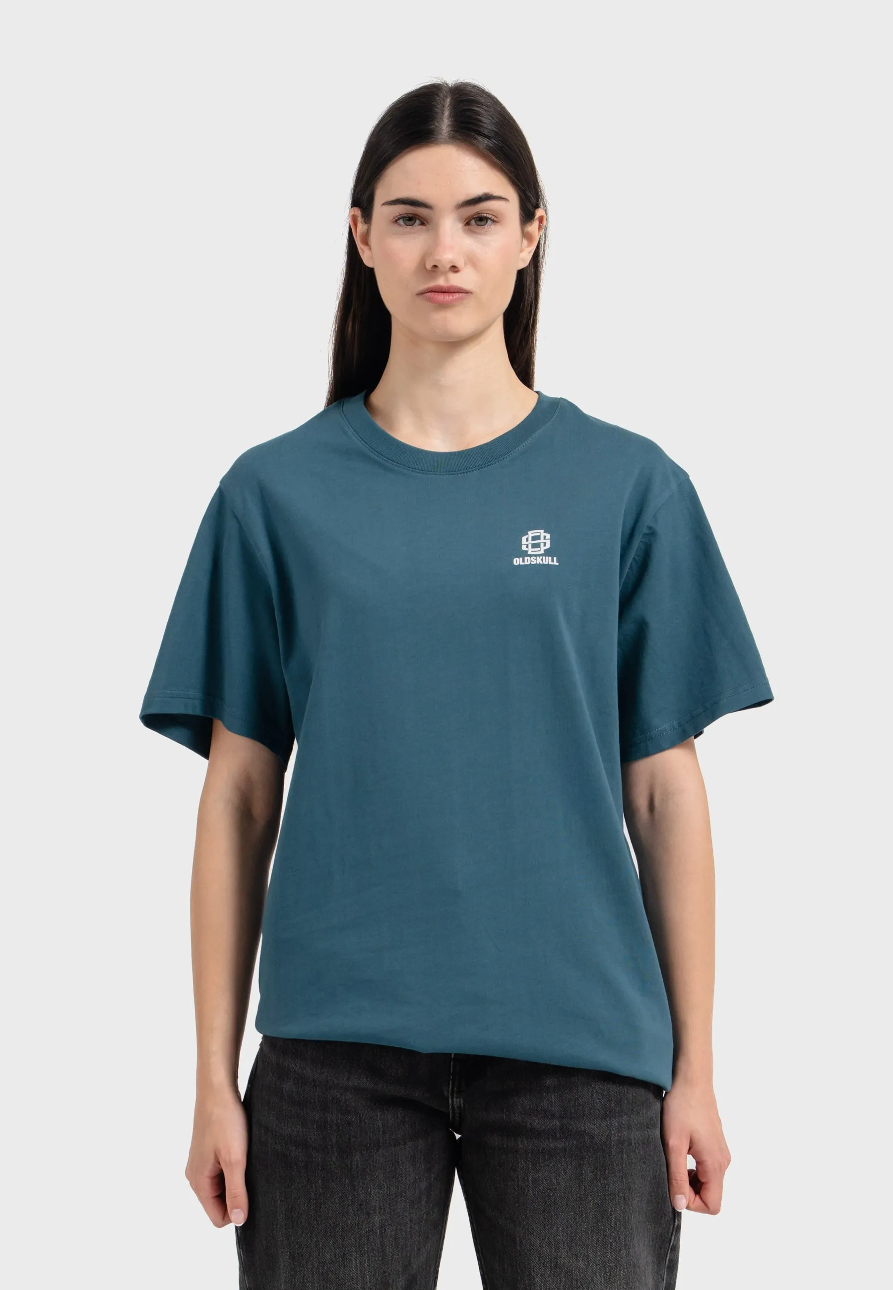 Oldskull Iconic Logo T-Shirt Dark Green
