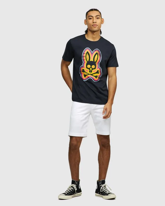 Psycho Bunny-Arlington Tee-Navy Blue-B6U762J1PC