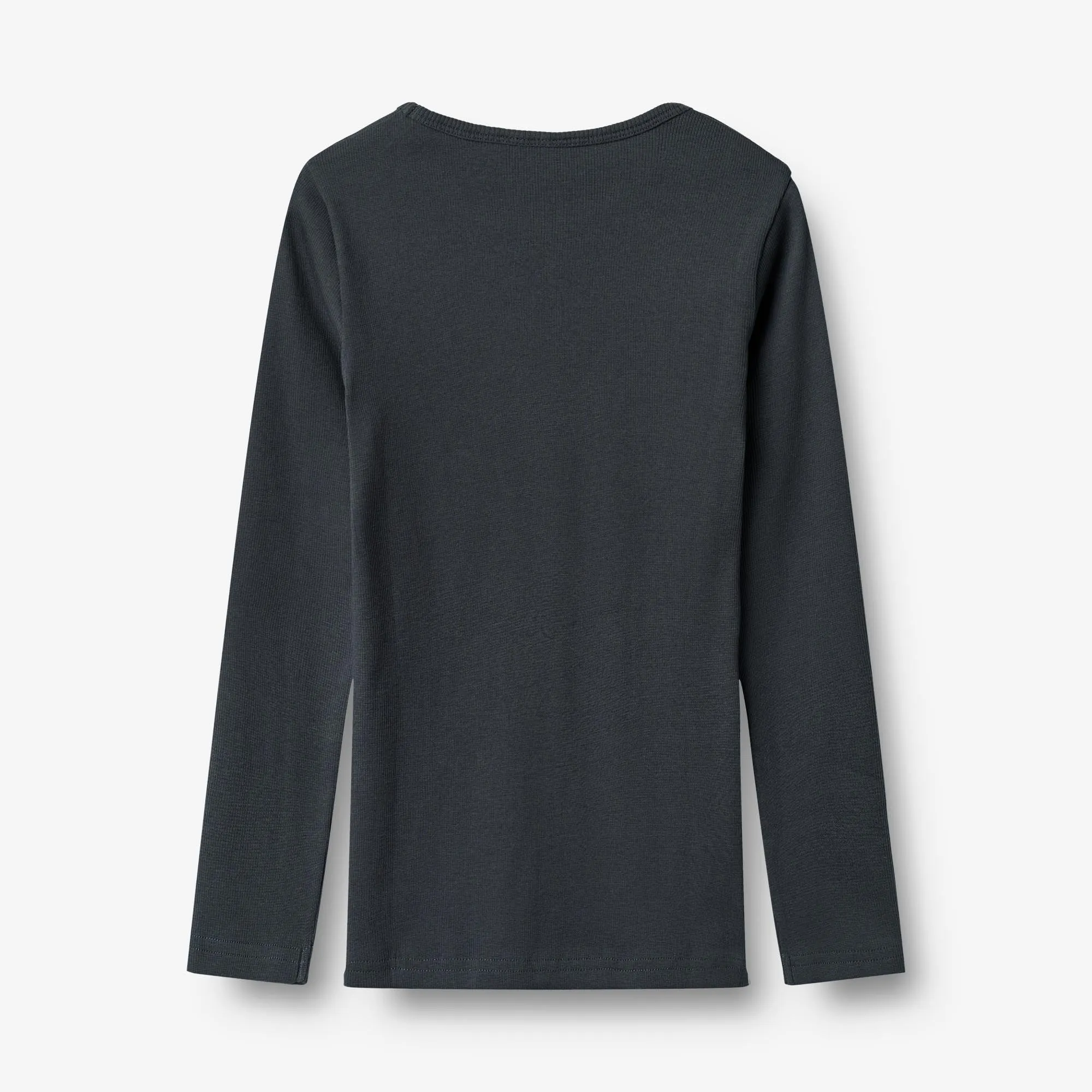 Rib T-Shirt L/S Stig - navy