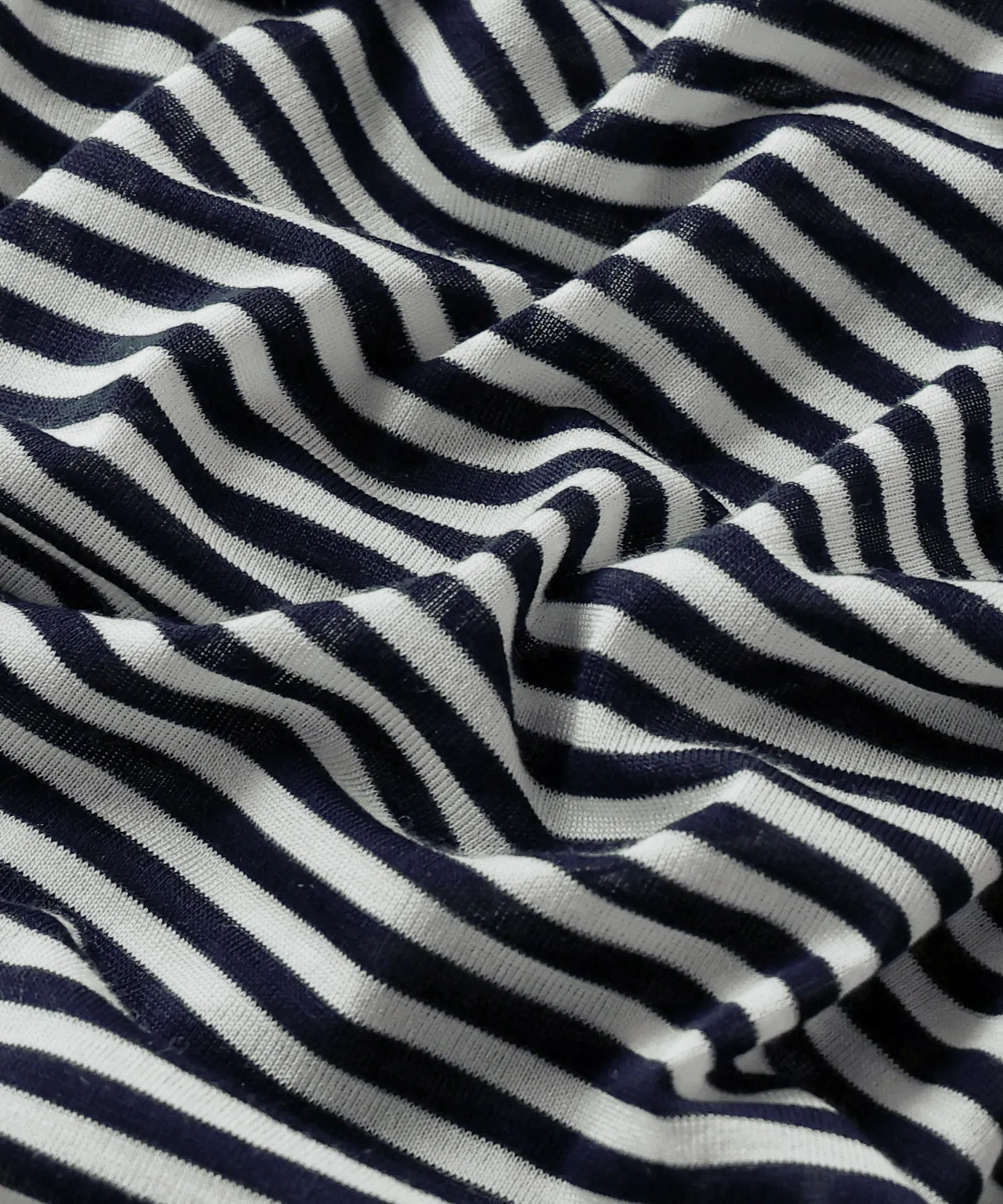 Ringer neck sheer border tee