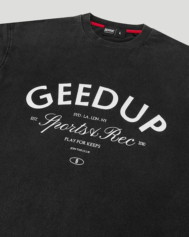 Sports & Rec. T-Shirt Wash Black