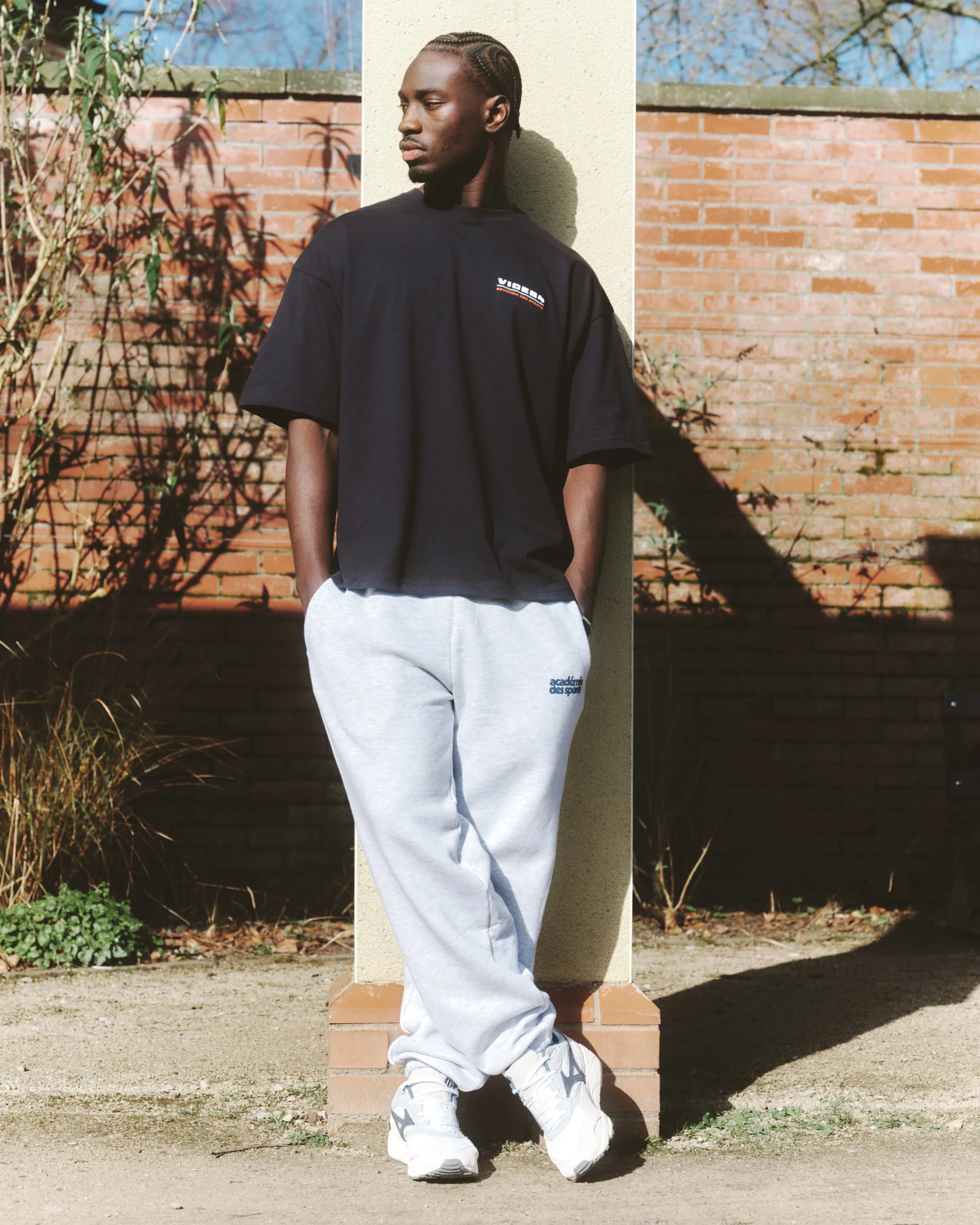 Vice 84 'Acadmie des Sports Logo' Tee - Navy