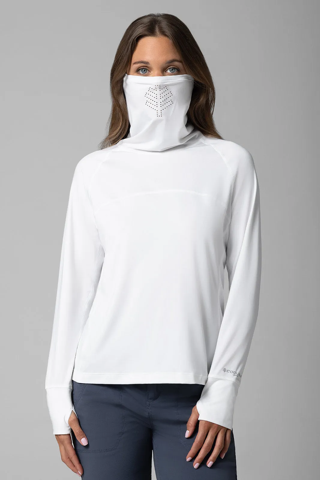 Women's Vented Paros Fishing Tee | White