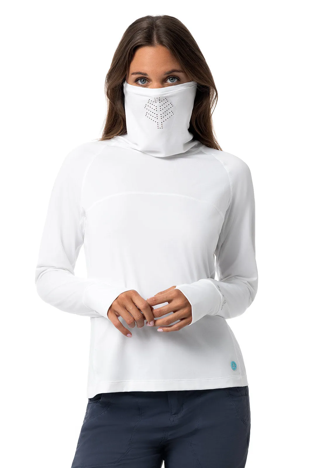 Women's Vented Paros Fishing Tee | White