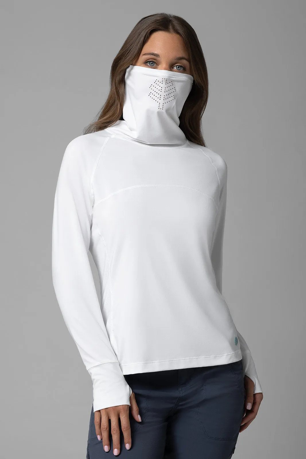 Women's Vented Paros Fishing Tee | White