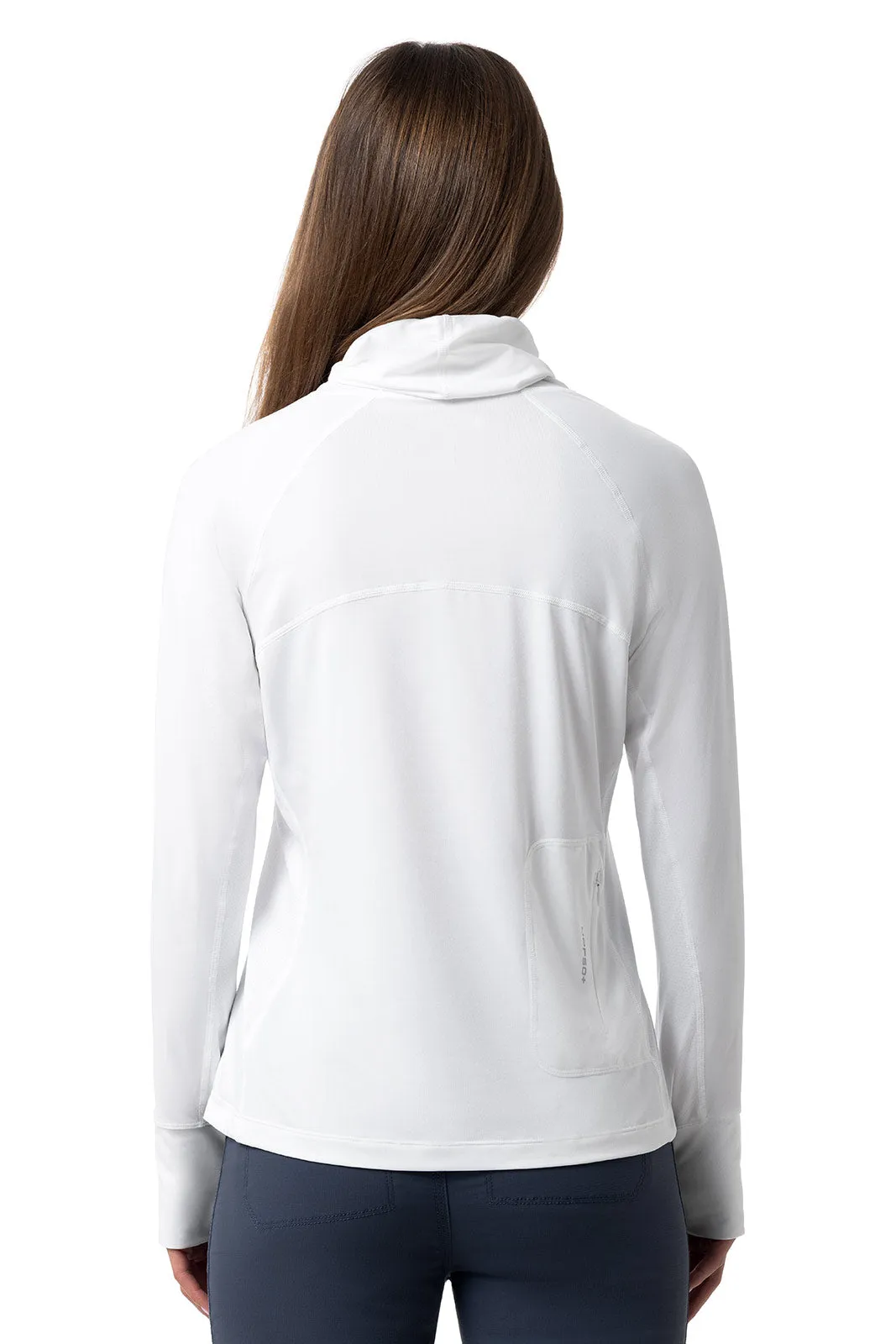 Women's Vented Paros Fishing Tee | White